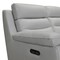 Armen Living Hayward 82" Dove Gray Genuine Leather Power Reclining Sofa LCHA3DV - alternate 7